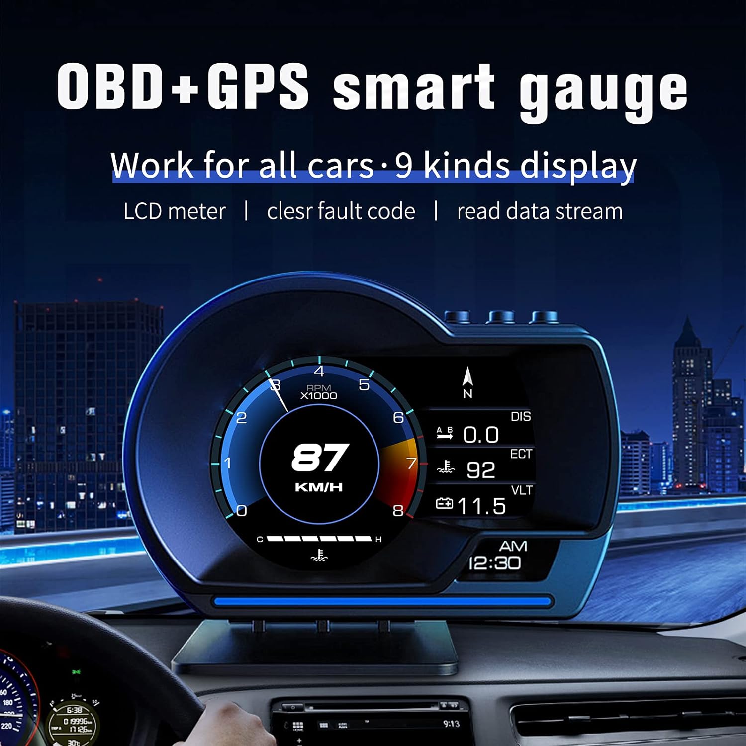 WiiYii Car HUD Displays